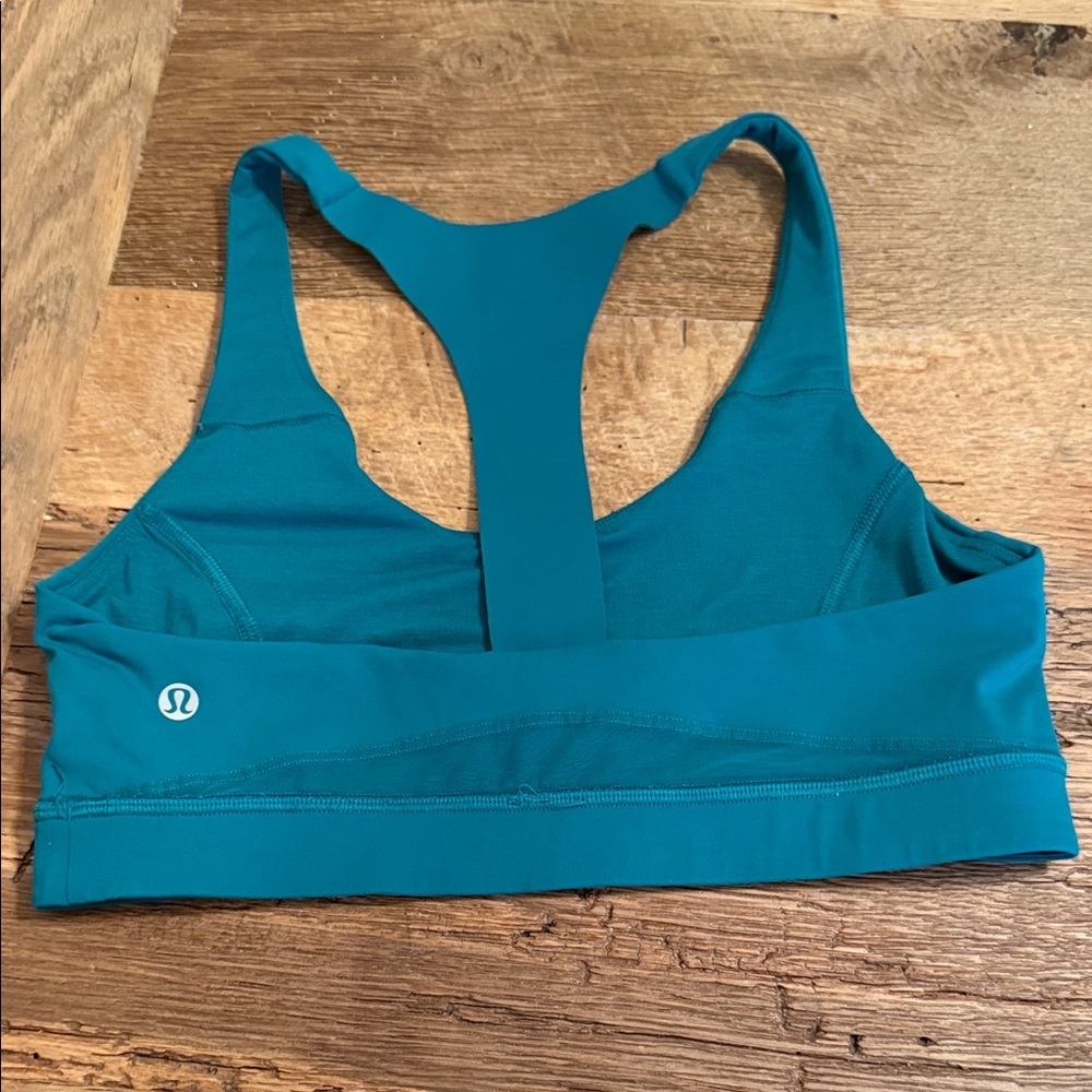 lululemon athletica green sports bra